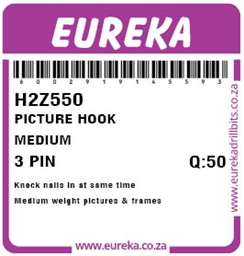 H2Z550 - Picture Hook -H2Z550_label_T